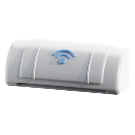 Smart Air Conditioner  3D Icon