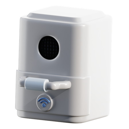 Smart Air Fryer  3D Icon