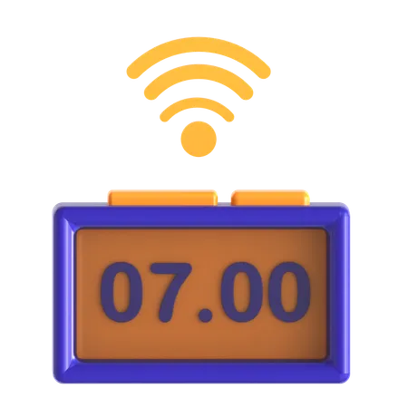 Smart Alarm  3D Icon