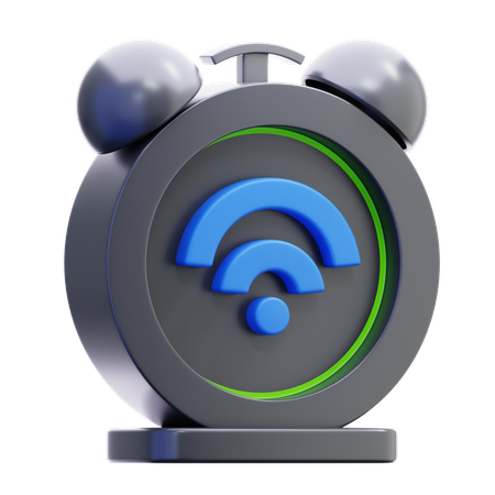 Smart Alarm  3D Icon