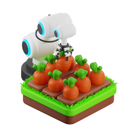 Smart (ARM) Robot  3D Icon