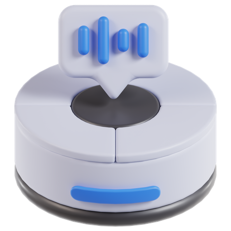 Smart Assistant  3D Icon