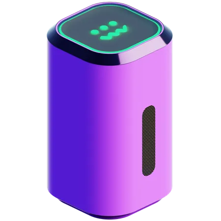 Smart Assistant Device  3D Icon