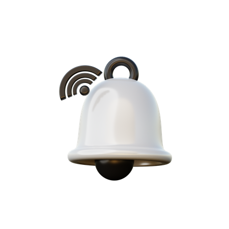 Smart Bell 3D Illustration
