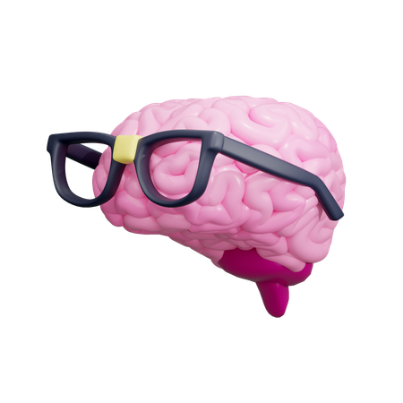 Smart Brain  3D Icon