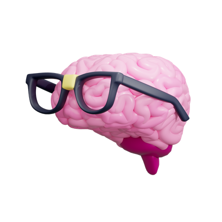 Smart Brain  3D Icon