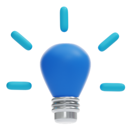 SMART BULB  3D Icon