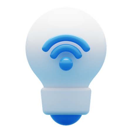 SMART BULB  3D Icon