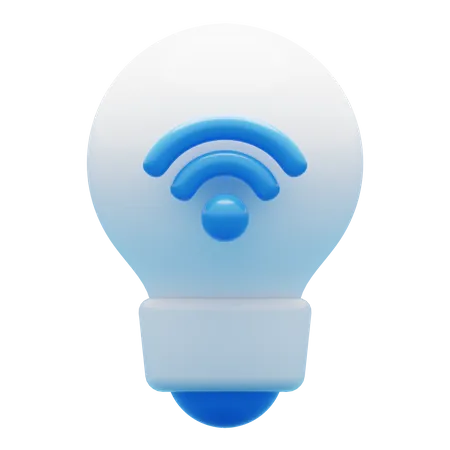 SMART BULB  3D Icon