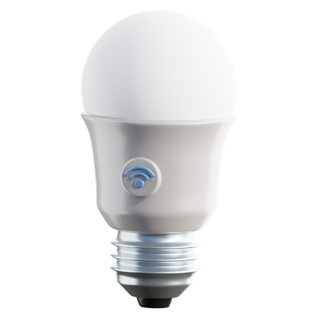 Smart Bulb  3D Icon