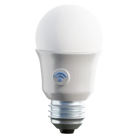 Smart Bulb  3D Icon