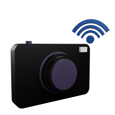 スマートカメラ  3D Icon