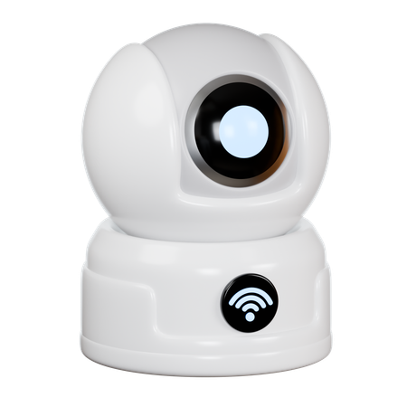 Smart Camera Security  3D Icon