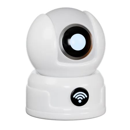 Smart Camera Security  3D Icon