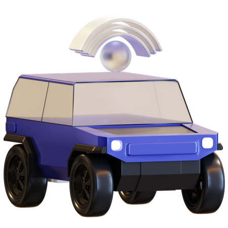 Smart Car  3D Icon