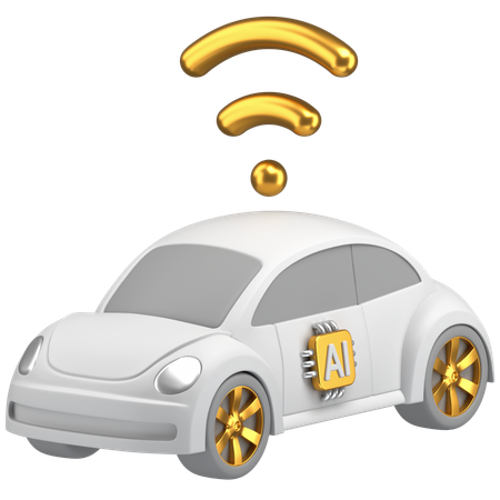Smart Car  3D Icon