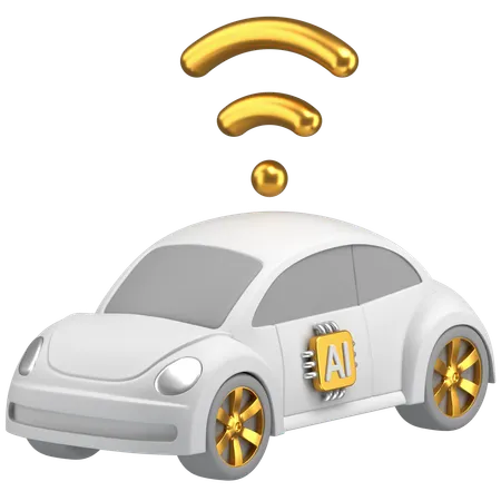Smart Car  3D Icon