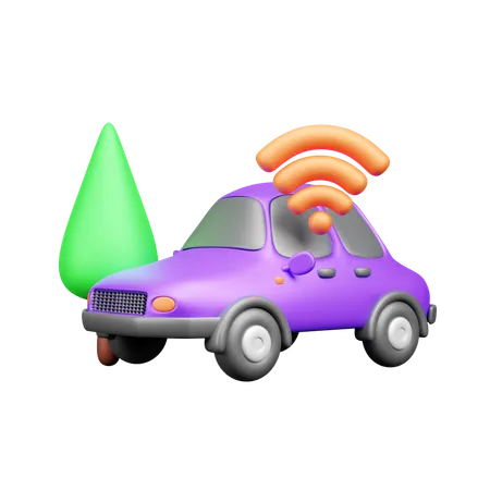 Smart Car  3D Icon