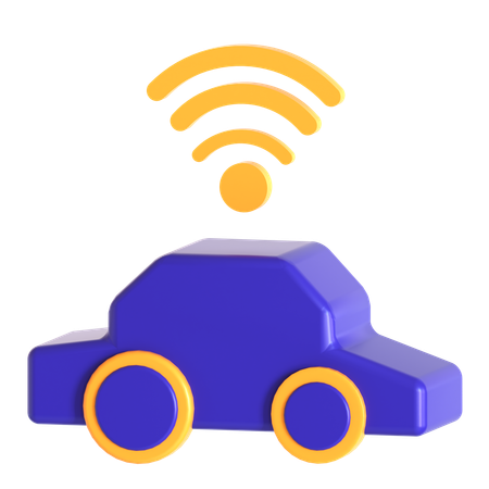 Smart Car  3D Icon