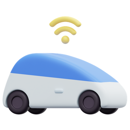 Smart Car 3D Icon