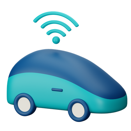 Smart Car  3D Icon
