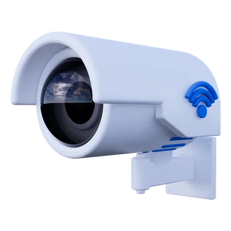 Smart CCTV  3D Icon