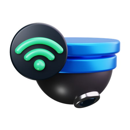 Smart Cctv  3D Icon