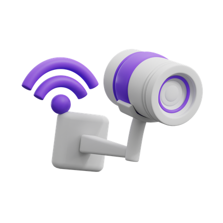 Smart CCTV  3D Icon