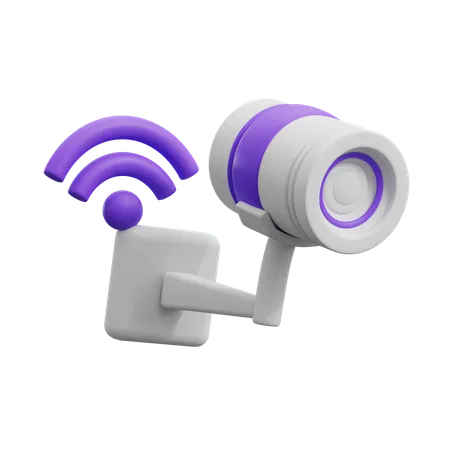 Smart CCTV  3D Icon