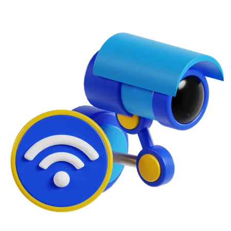 Smart Cctv  3D Icon