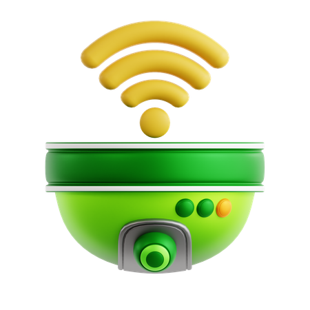 Smart CCTV  3D Icon