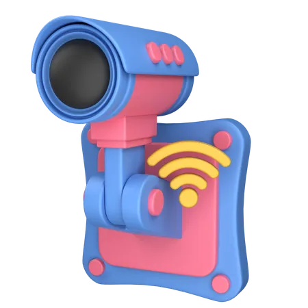 Smart Cctv Camera  3D Icon