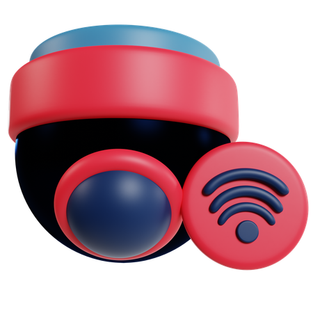 Smart Cctv Camera Technology  3D Icon