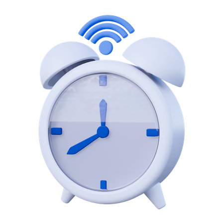 Smart Clock  3D Icon