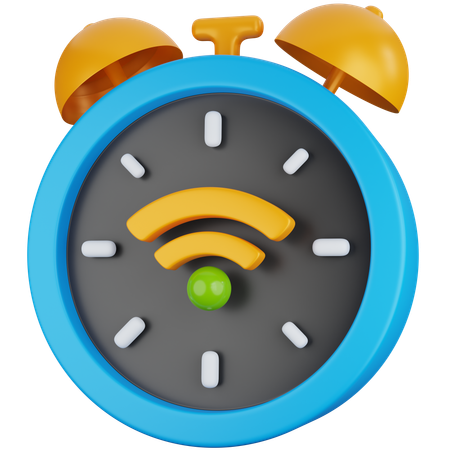 Smart Clock  3D Icon