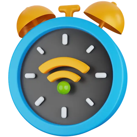 Smart Clock  3D Icon