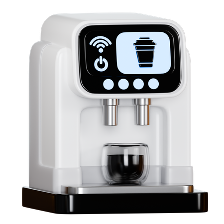 Smart Coffee Maker  3D Icon