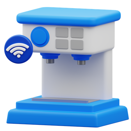 Smart Coffee Maker  3D Icon