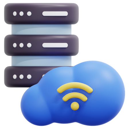 Smart Database  3D Icon