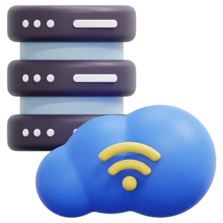 Smart Database  3D Icon