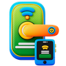 smart door lock emoji 3d