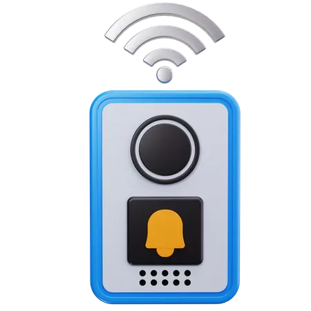 스마트 초인종  3D Icon