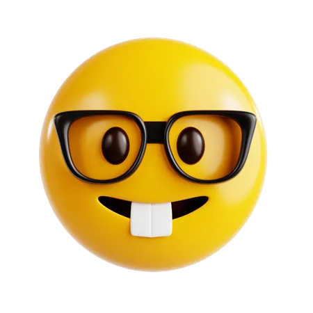Smart Emoji  3D Icon