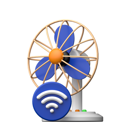 Smart Fan  3D Icon