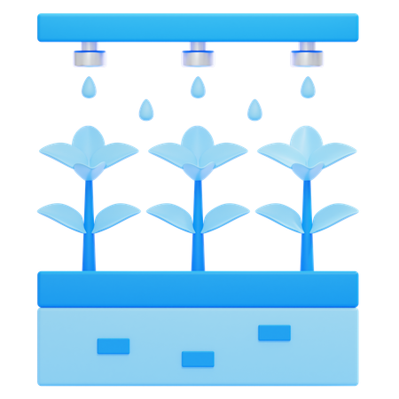Smart Farm  3D Icon