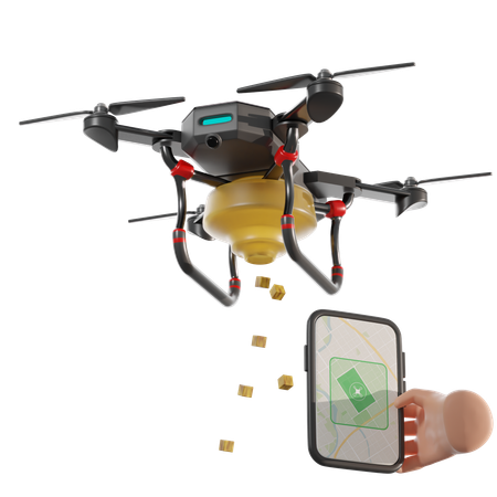 Smart Farming  3D Icon