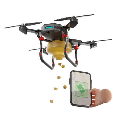 Smart Farming  3D Icon