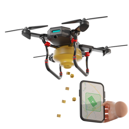 Smart Farming  3D Icon