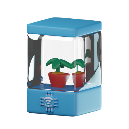 Smart Farming  3D Icon