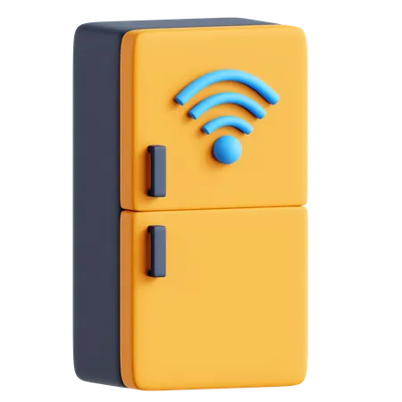 Smart Fridge  3D Icon